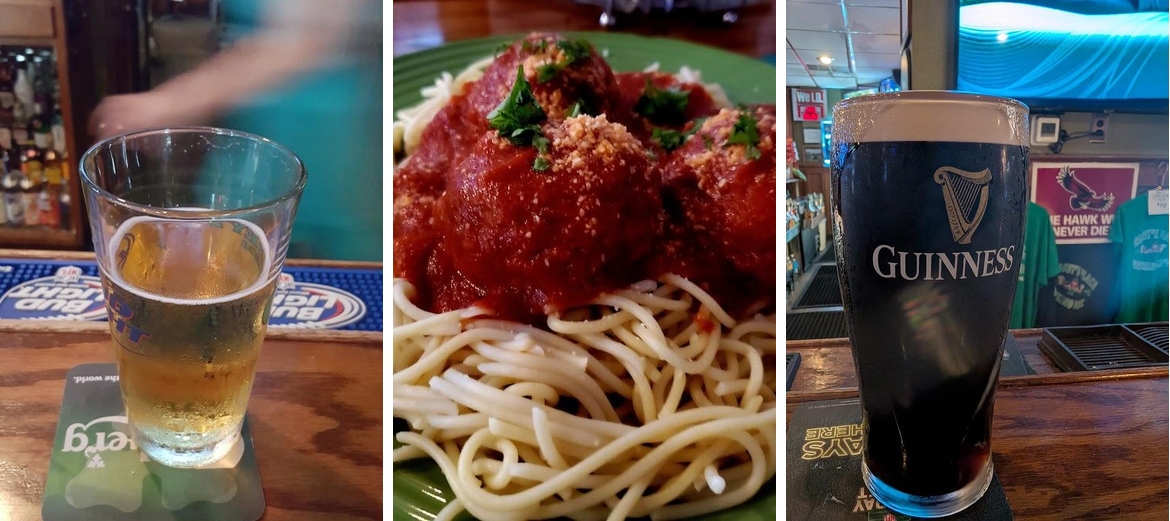 Casey's Place Menu