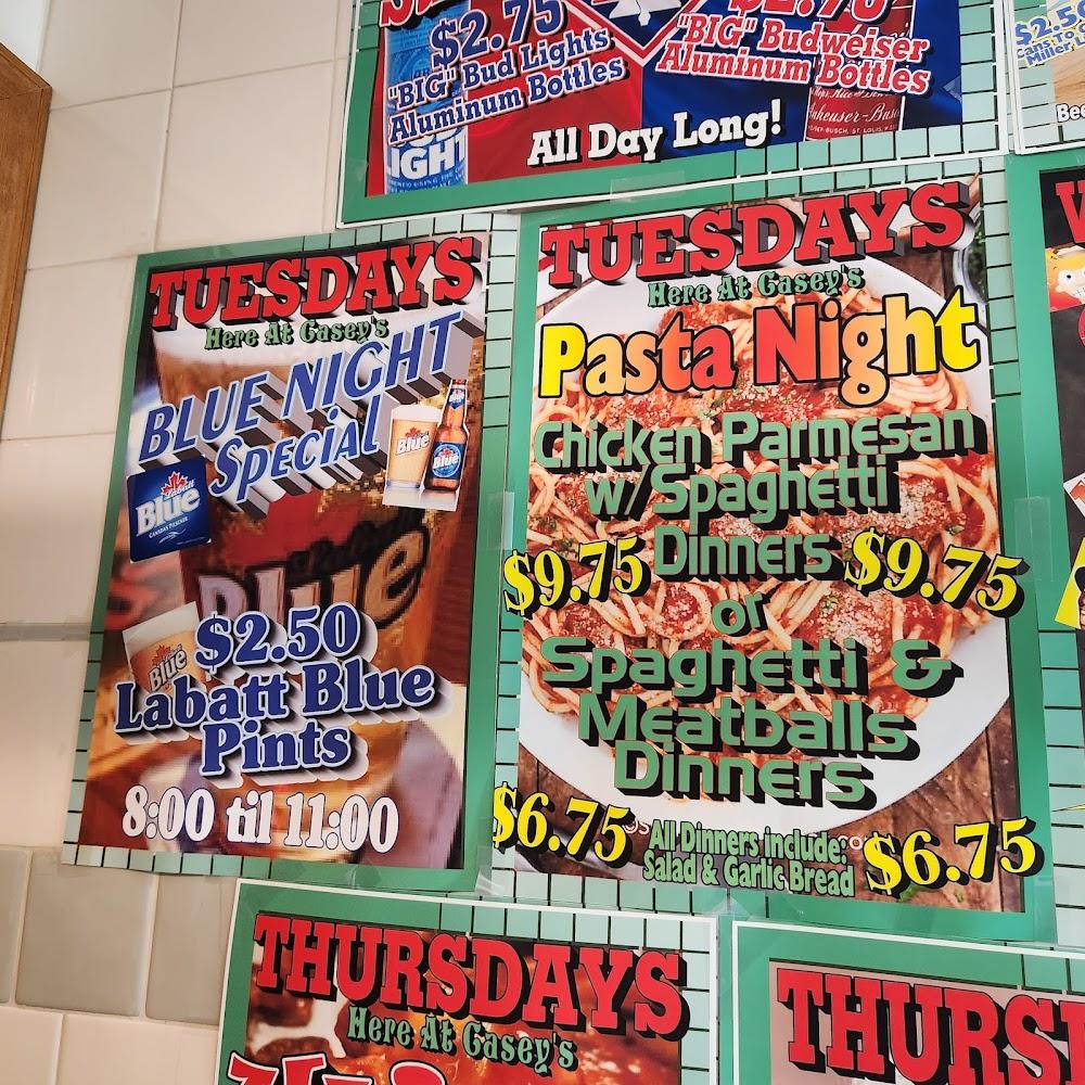 Casey's Place Menu image 1